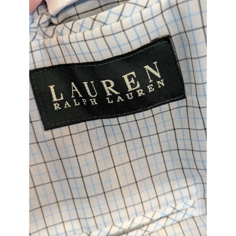 Lauren Ralph Lauren Men's 40R Dark Brown Faux Suede Blazer Sport Coat Career EUC